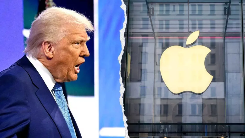 U.S.–India iPhone Row: Trump Warns Apple of Tariffs if Manufacturing Shifts to India