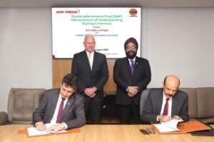 Air India, IndianOil Partner on Sustainable Aviation Fuel