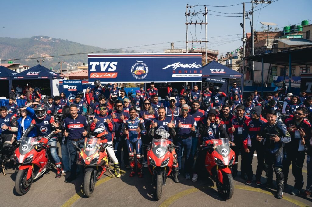 TVS launches Apache Racing Experience in Nepal
