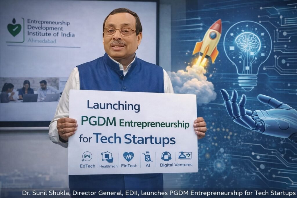 EDII launches AICTE-approved PGDM for tech entrepreneurs